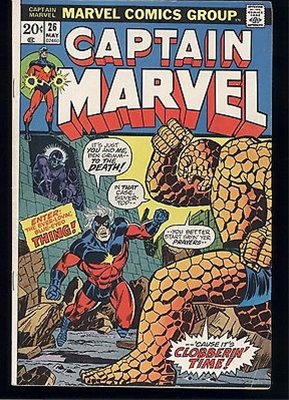 Captain Marvel #28 Thanos