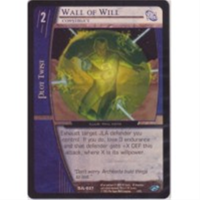 VS WALL OF WILL CONSTRUCT FOIL