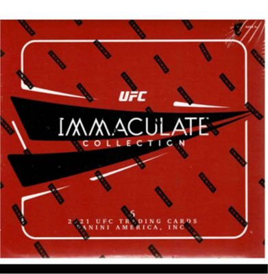 21 PANINI UFC IMMACULATE BOX