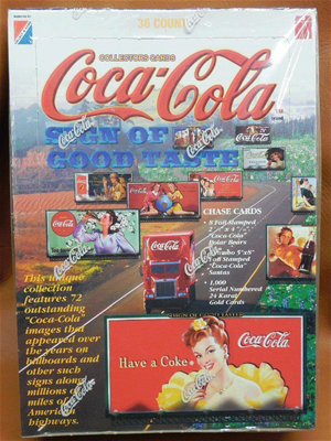 Coca-Cola Sign T/C Box