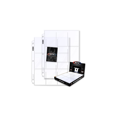 Pages 9 Pocket BCW TL 20CT PK
