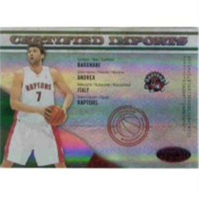 2009/0 Certified A Bargnani CI