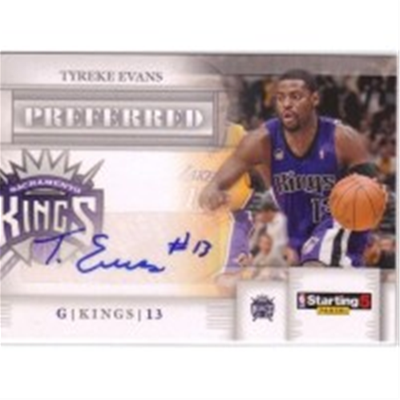 2010/1 Panini Tyreke Evans AU