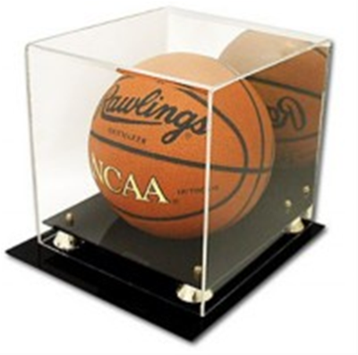 Basketball Display Case Gld Ri