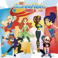 Dc Superhero Girls 2017 Wall C