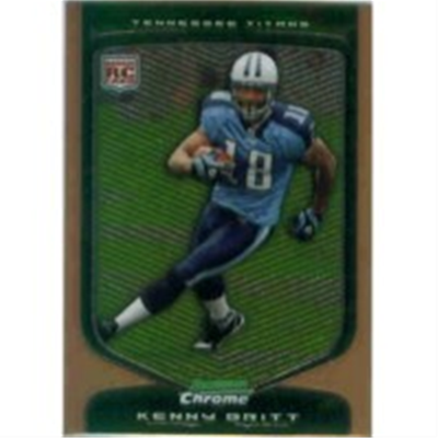 2009 B Chrome Kenny Britt RB