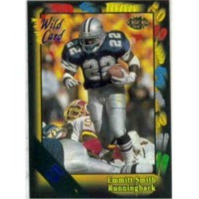 1991 Wild Card Emmitt Smith 5