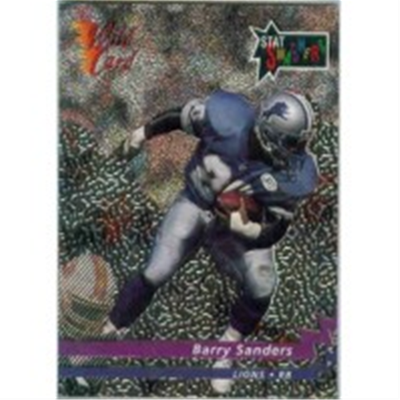 1992 Wild Card Barry Sanders