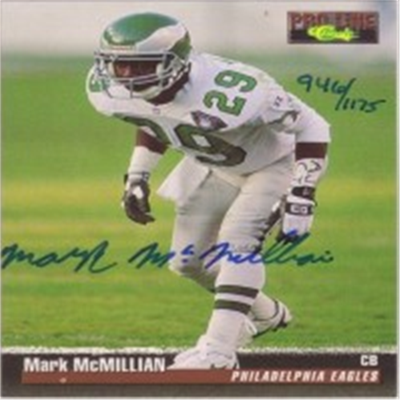 1995 Classic Mark McMillian AU