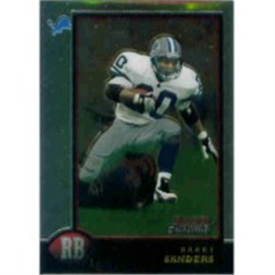 1998 B Chrome Barry Sanders