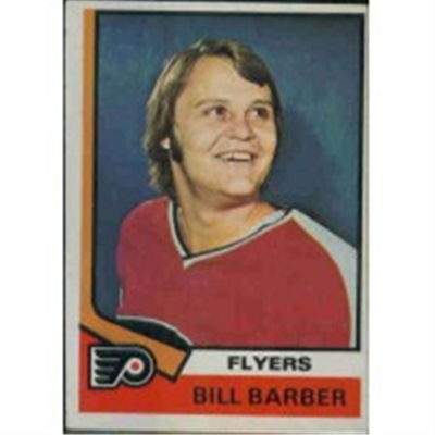 1974/5 Topps Bill Barber