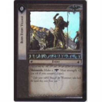 LOTR TCG BURN EVERY VILLAGE FL