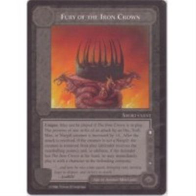 LOTR METW FURY O/T IRON CROWN