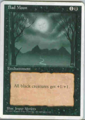 MTG BAD MOON