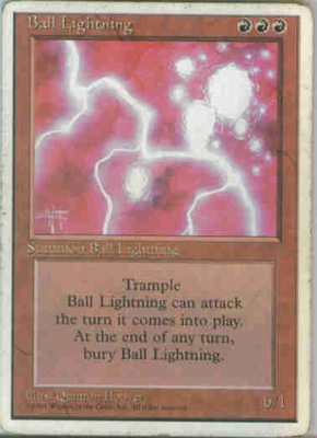 MTG BALL LIGHTNING