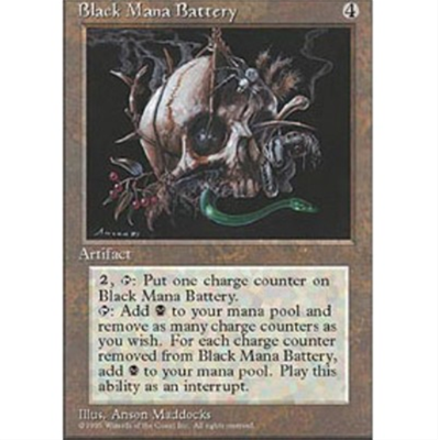 MTG BLACK MANA BATTERY