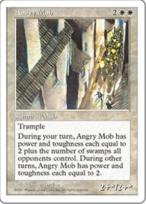 MTG ANGRY MOB