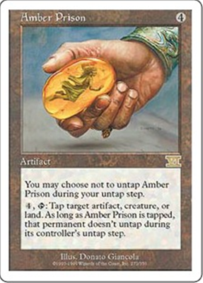 MTG AMBER PRISON