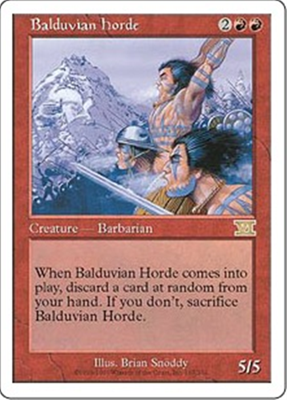 MTG BALDUVIAN HORDE