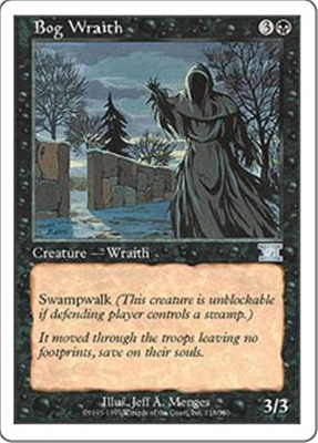 MTG BOG WRAITH