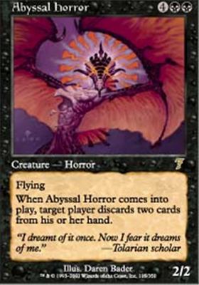 MTG ABYSSAL HORROR