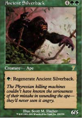 MTG ANCIENT SILVERBACK