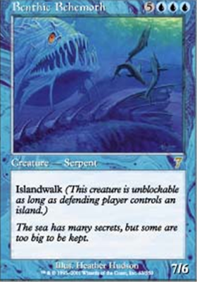 MTG BENTHIC BEHEMOTH