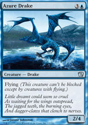 MTG AZURE DRAKE