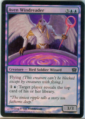 MTG AVEN WINDREADER (FOIL)