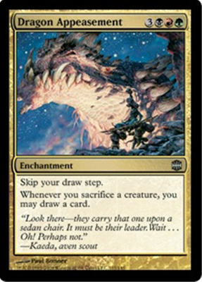 MTG DRAGON APPEASEMENT