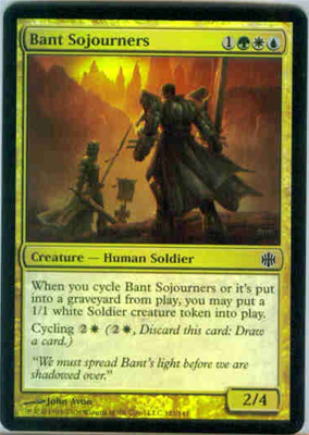 MTG BANT SOJOURNERS (FOIL)