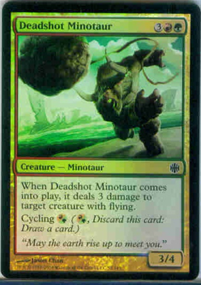 MTG DEADSHOT MINOTAUR (FOIL)