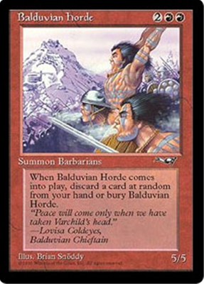 MTG BALDUVIAN HORDE