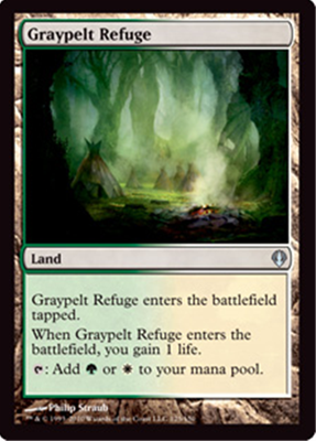 MTG GRAYPELT REFUGE