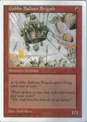 MTG GOBLIN BALLON BRIGADE