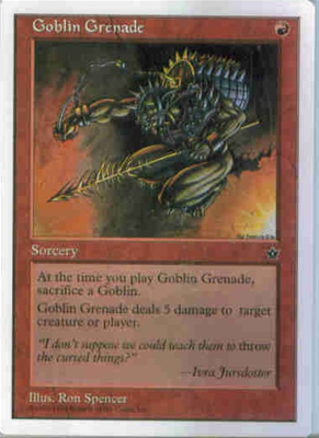 MTG GOBLIN GRENADE