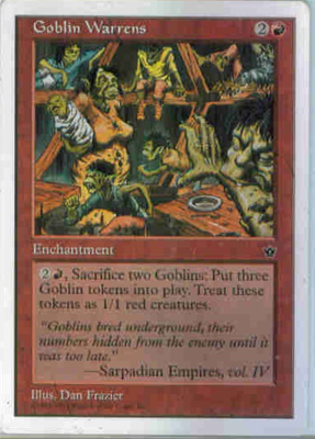 MTG GOBLIN WARRENS