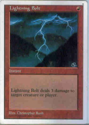 MTG LIGHTNING BOLT