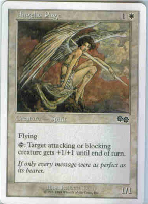 MTG ANGELIC PAGE