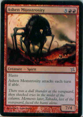 MTG ASHEN MONTROSITY (FOIL)