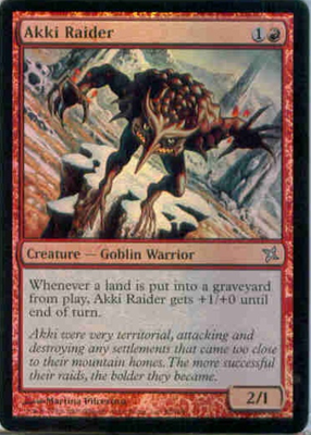 MTG AKKI RAIDER (FOIL)