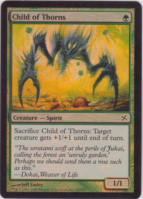 MTG CHILD OF THORNS (FOIL)