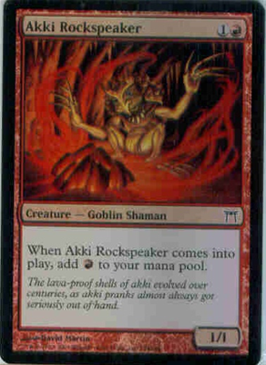 MTG AKKI ROCKSPEAKER (FOIL)