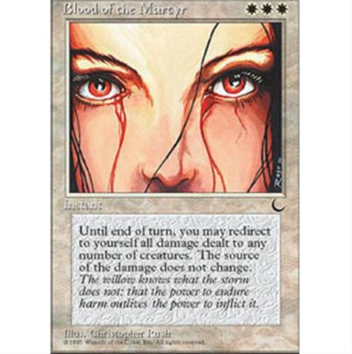 MTG BLOOD OF THE MARTYR
