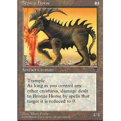 MTG BRONZE HORSE