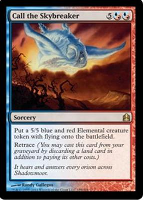 MTG CALL THE SKYBREAKER