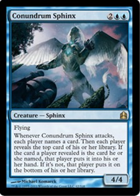 MTG CONUNDRUM SPHINX