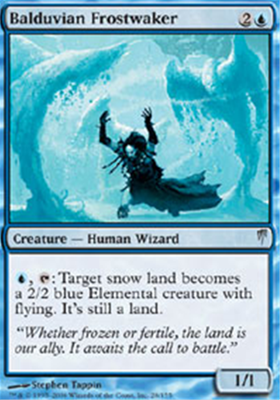 MTG BALDUVIAN FROSTWALKER