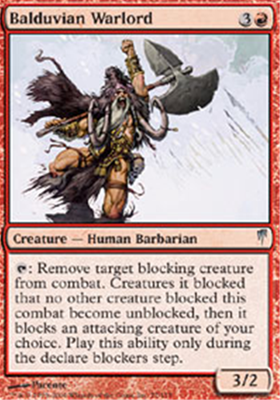 MTG BALDUVIAN WARLORD