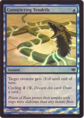 MTG CONSTRICTING TENDRILS FOIL